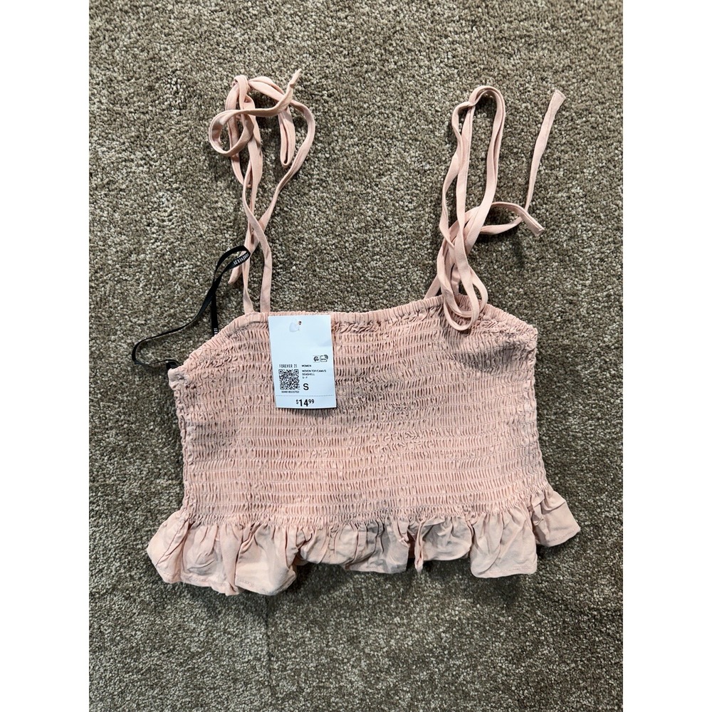 NWT Forever 21 Cami - Small - Seashell Color - Picture 1 of 6